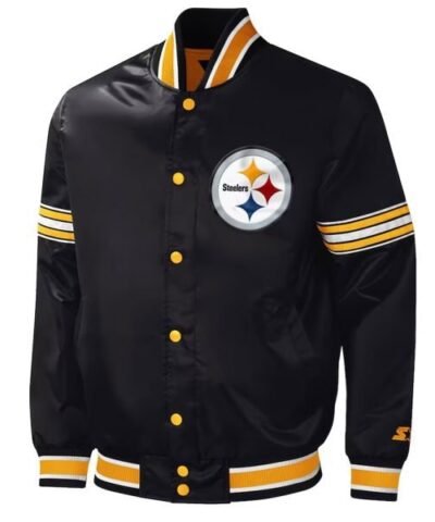 midfield-pittsburgh-steelers-black-satin-jacket