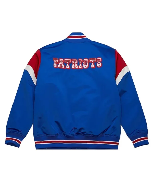 new-england-patriots-midweight-royal-satin-jacket