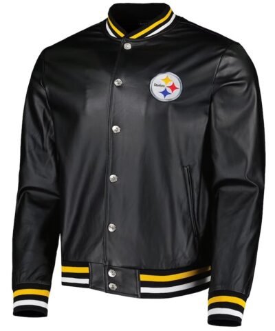 pittsburgh-steelers-black-metallic-jacket