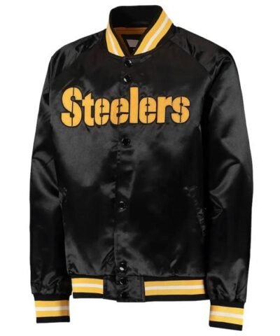 pittsburgh-steelers-black-satin-jacket
