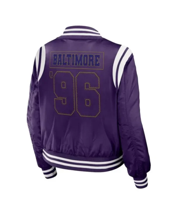 purple-baltimore-ravens-bomber-full-zip-jacket