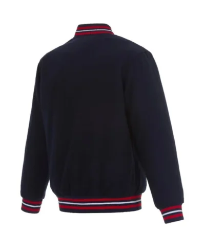 Tennessee Titans Navy Varsity Wool Jacket