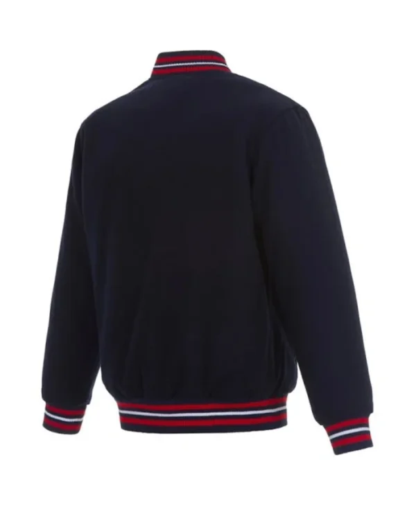 Tennessee Titans Navy Varsity Wool Jacket