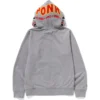 2nd Shark Full Zip Hoodie Mens