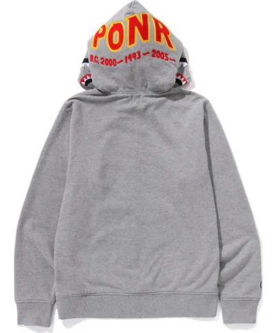 2nd Shark Full Zip Hoodie Mens