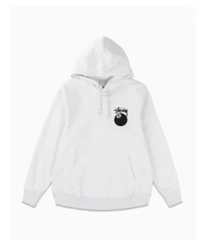 8 ball hoodie - White Front