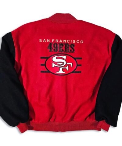 90s-san-francisco-49ers-red-and-black-varsity-jacket