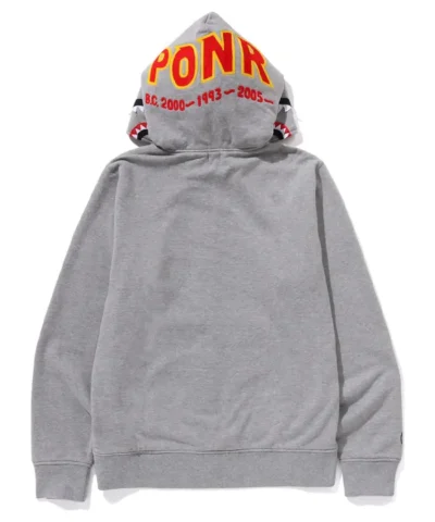 A Bathing Ape 2Nd Shark Full Zip Hoodie