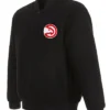 Altanta Hawks Black Wool Jacket