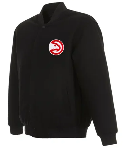 Altanta Hawks Black Wool Jacket