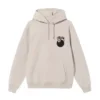Basic Stussy Pullover Beige Hoodie