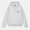 Basic Stussy Pullover Grey Hoodie