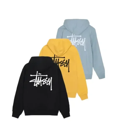Basic Stussy Pullover Multicolors Hoodie