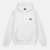 Basic Stussy Pullover White Hoodie