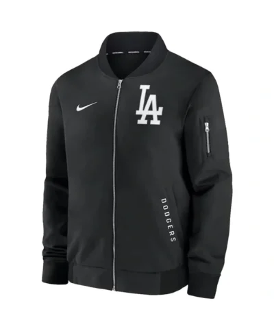 Buy Now Los Angeles Dodgers Bomber Black Jacket