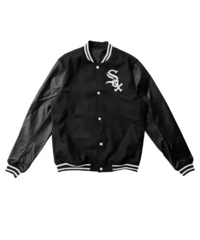 Chicago White Sox Back Varsity Wool and Leather Jacket