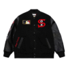 Chicago White Sox Black Out Vintage Logo Varsity Jacket