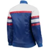 Coaches Atlanta Braves Special Script Full-Snap Satin Blue White Jacket