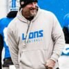 Dan-Campbell-Detroit-Lions-Grey-Sideline-Hoodie