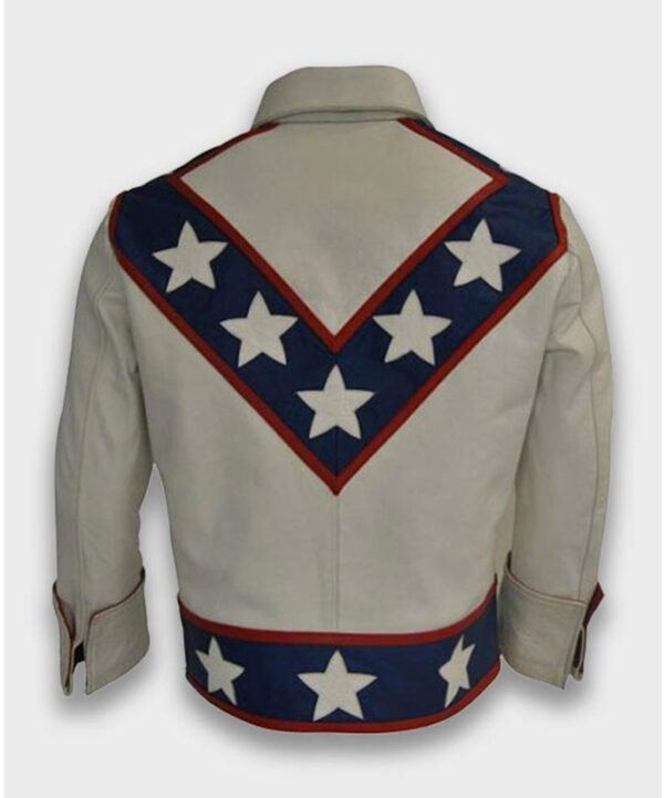 Daredevil Evel Knievel Motorcycle Leather Jacket
