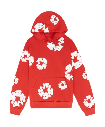 Denim Tears Hoodie-Red