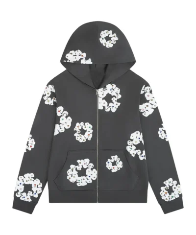 Denim Tears Rhinestone Hoodie Black