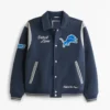 Detroit Lions Varsity Bomber Jacket