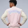 Disneyland Logo Varsity Jacket for Women by Stoney Clover Lane Pink