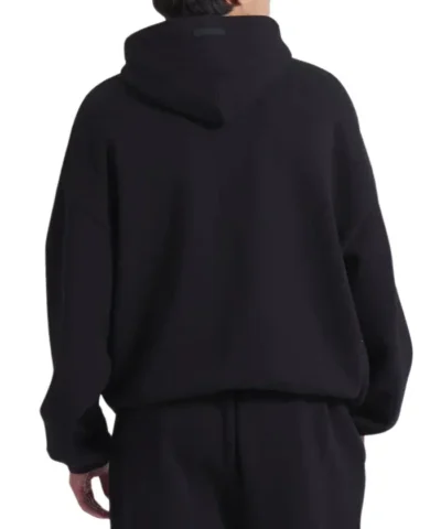 Unisex Fear of God Black NBA x ESSENTIALS Pullover Hoodie