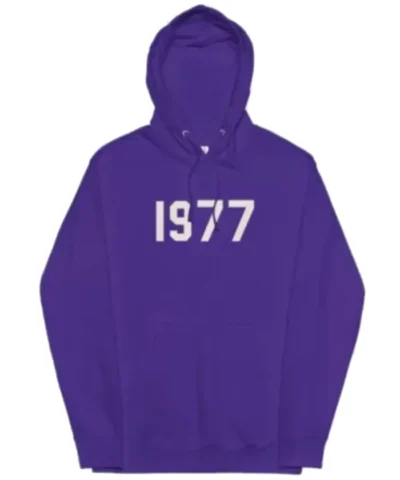 Essentials 1977 Purple Hoodie