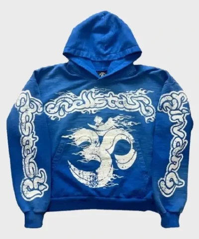 Hellstar Blue Pullover Hoodie