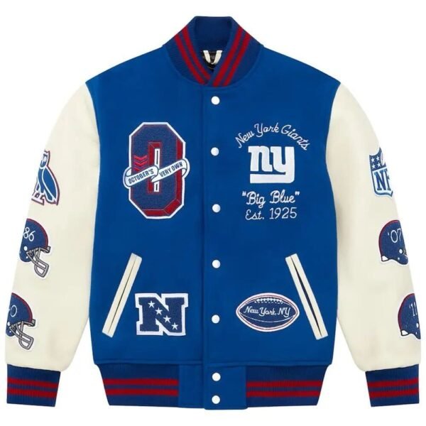 New York Giants OVO Varsity Jacket