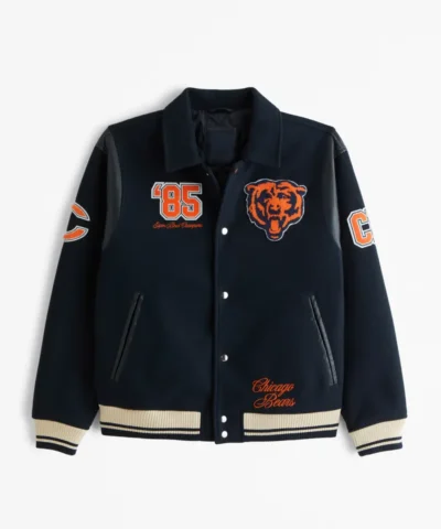 Chicago Bears Varsity Bomber Jacket