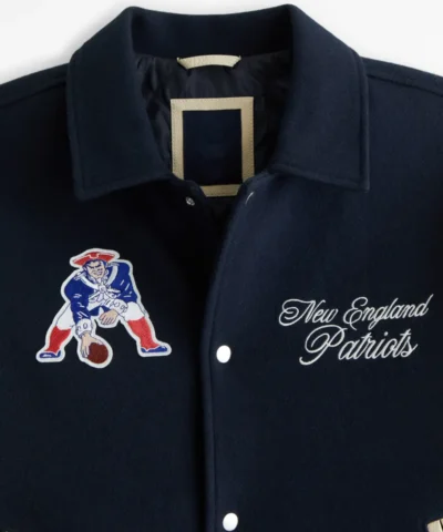New England Patriots Varsity Bomber Jacket
