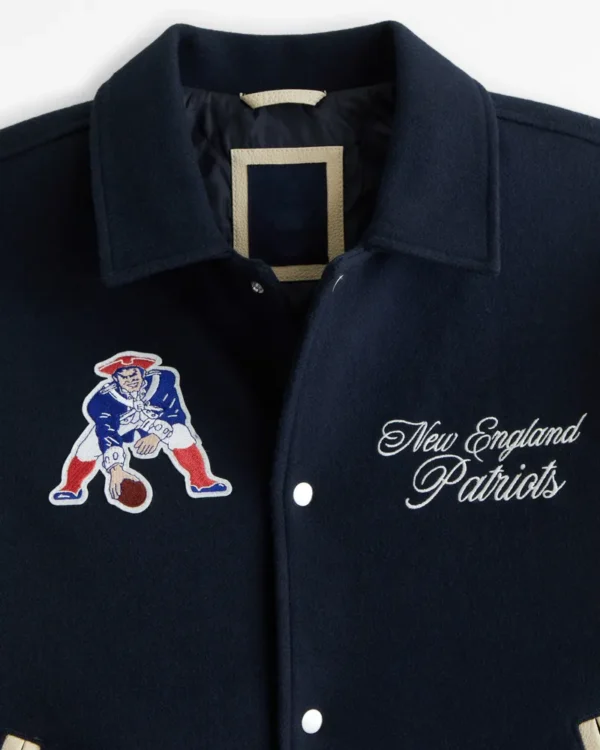 New England Patriots Varsity Bomber Jacket