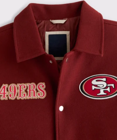San Francisco 49ers Varsity Bomber Jacket