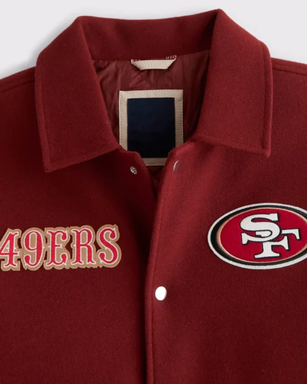 San Francisco 49ers Varsity Bomber Jacket