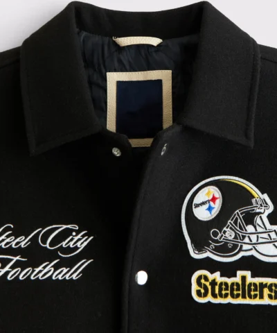 Pittsburgh Steelers Varsity Bomber Jacket