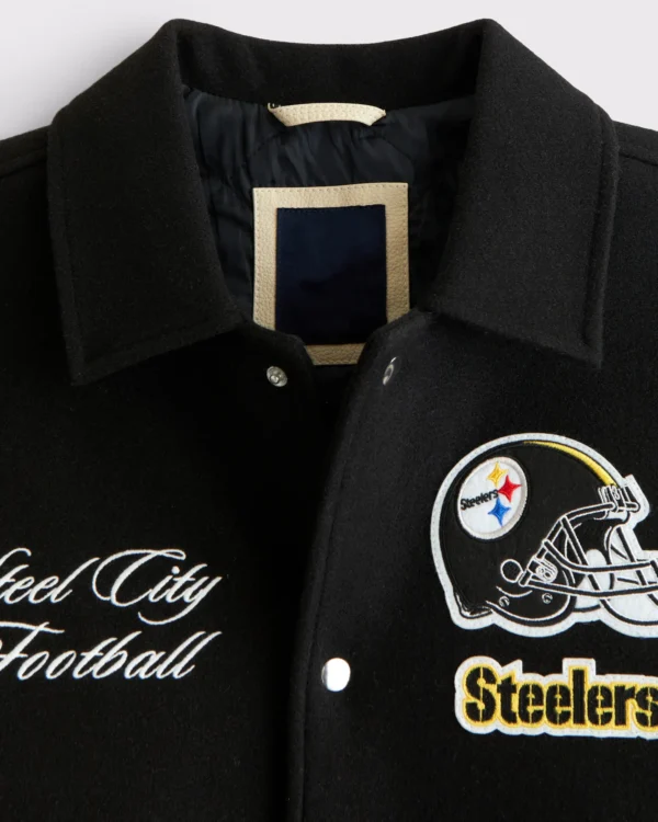 Pittsburgh Steelers Varsity Bomber Jacket