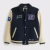 New York Giants Varsity Bomber Jacket