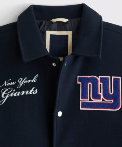 New York Giants Varsity Bomber Jacket