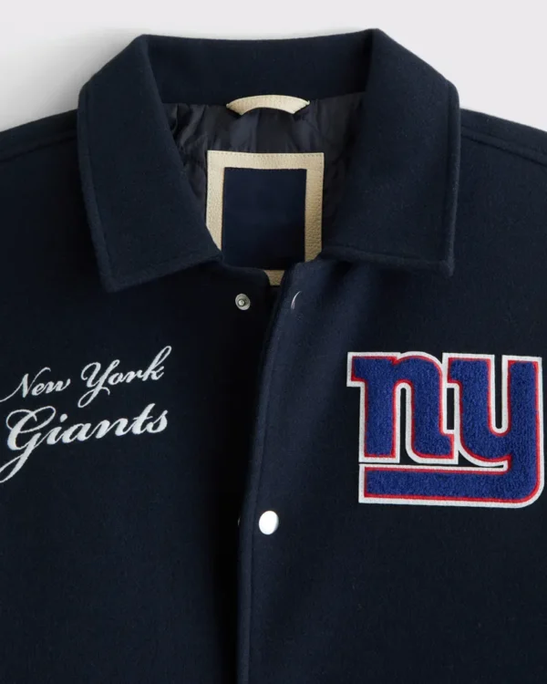 New York Giants Varsity Bomber Jacket