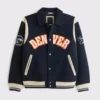 Denver Broncos Varsity Bomber Jacket