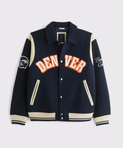 Denver Broncos Varsity Bomber Jacket