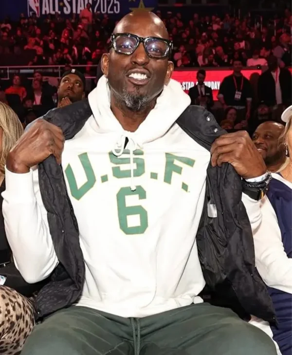 Kevin-Garnett-USF-Bill-Russell-Hoodie-White