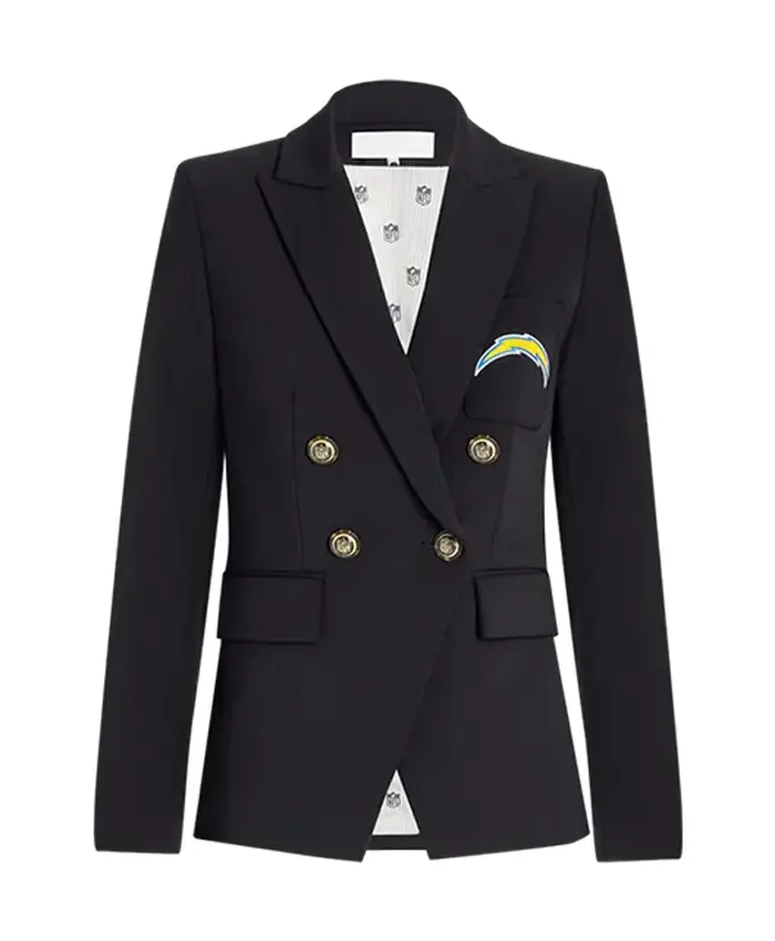 Los Angeles Chargers Dickey Jacket - Black