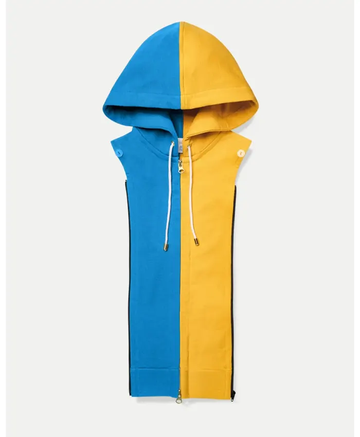 Los Angeles Chargers Dickey Yellow and Blue Jacket