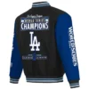 Los Angeles Dodgers Championship Bomber Jacket - Back