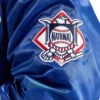 Los Angeles Dodgers Full-Snap National Satin Jacket