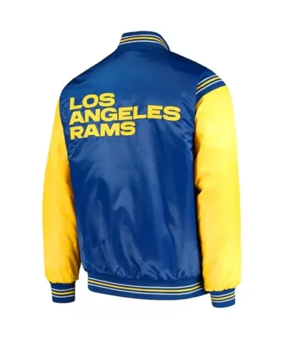 Los Angeles Rams Enforcer Jacket - Back